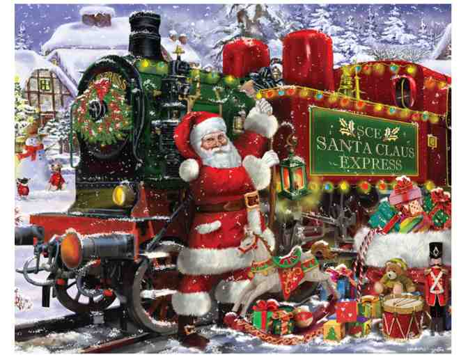 Heritage Puzzles: Santa Claus Express 1000 pieces and Puzzle Mat