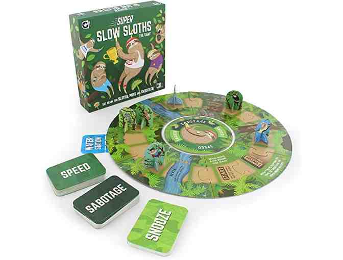 Ginger Fox Games for the Whole Family: Super Slow Sloths and Buzzed Out!
