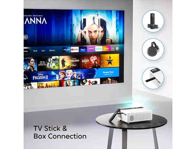 TMY Movie Projector and Screen for Your Home Cinema