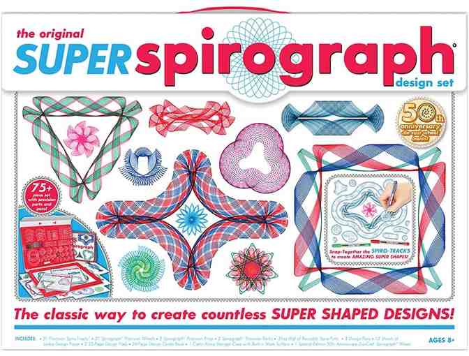 50th Anniversary Super Spirograph Design Set