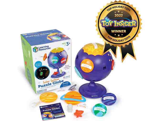 Learning Resources Solar System Puzzle Globe and Who's Feeling What Communication Game