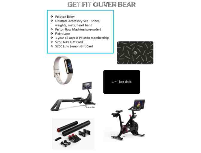 Get Fit Oliver Bear