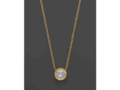 Diamond Scramble - Diamond Pendant Necklace 14K Yellow Gold, .25 ct. t.w., 18"