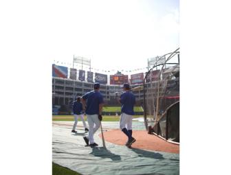 Texas Rangers Batting Practice and Game Tickets