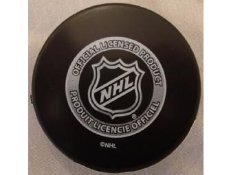 NHL Puck Signed by Mikko Koivu of the Minnesota Wild
