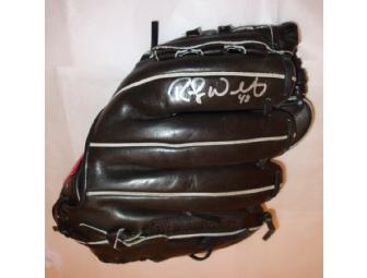 Randy Wolf Autographed Rawlings Glove