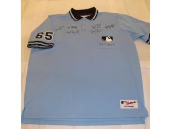 2009 NLCS Majestic Jersey Crew Signed