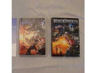 Autographed Transformers DVD and Photo by Josh Duhamel