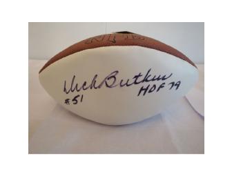 Dick Butkus HOF '79 Autographed Football