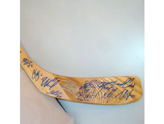 Columbus Blue Jackets Team Autographed Hockey Stick