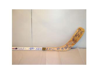 Columbus Blue Jackets Team Autographed Hockey Stick