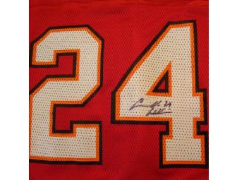 Cadillac Williams Autographed Jersey