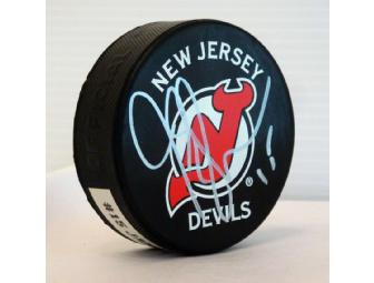 New Jersey Devils Autographed Puck, Jamie Langenbrunner