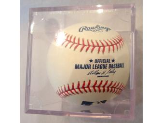 Jim McMahon Autographed Baseball
