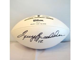Terry Bradshaw Autographed Football