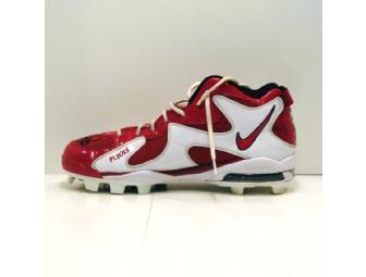 Albert Pujols Game Used Signed Cleats