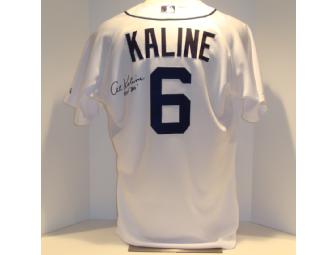 Al Kaline Signed Jersey HOF