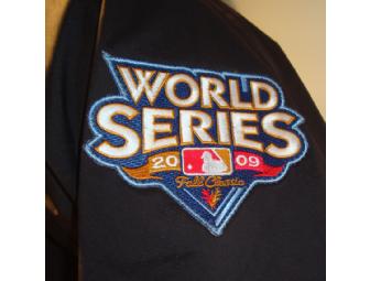 2009 World Series Jacket Signed by Mike Everitt