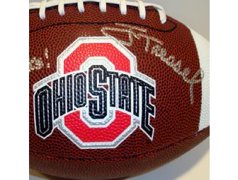 Jim Tressel Signed Ohio State University Football