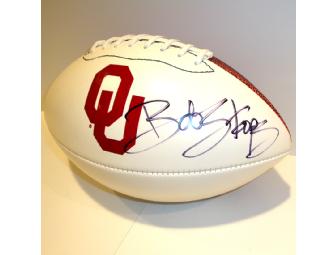 Bob Stoops Signed University of Oklahoma Football