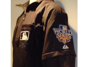 2010 World Series Jacket Signed by Gary Darling