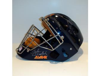 Umpire Helmet Signed by 2010 World Series Crew