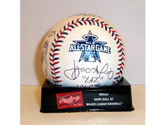 2010 All-Star Game Baseball - Signed by Frank Robinson and Umpire Crew