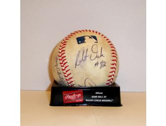 2010 NLDS Baseball from Roy Halladay No Hitter - Umpire Signed
