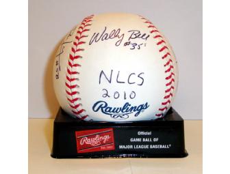 2010 NLCS Baseball - Umpire Signed