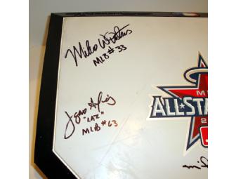 2010 All-Star Game Home Plate - Umpire Signed
