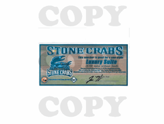 Charlotte Stone Crabs Luxury Suite (up to 12 people)
