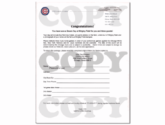 Chicago Cubs Batting Practice and Game Tickets