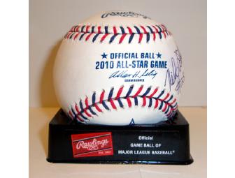 2010 All-Star Game Ump Crew Signed Baseball