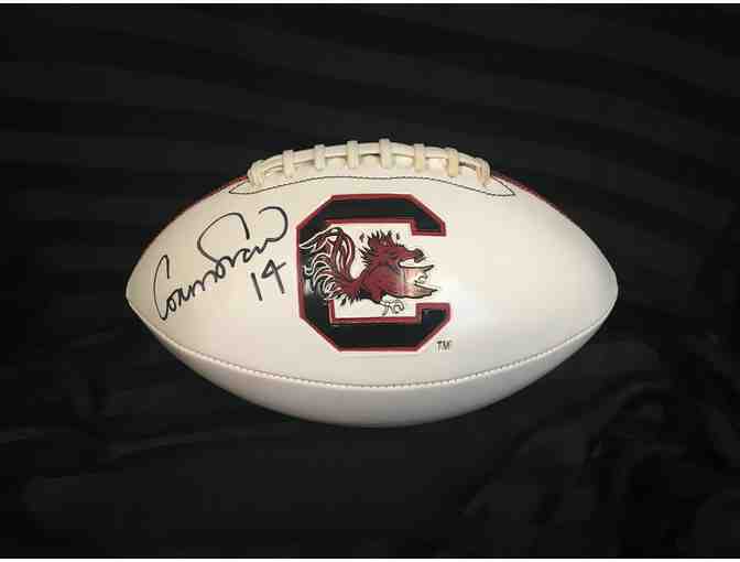 USC Autographed Football - Connor Shaw