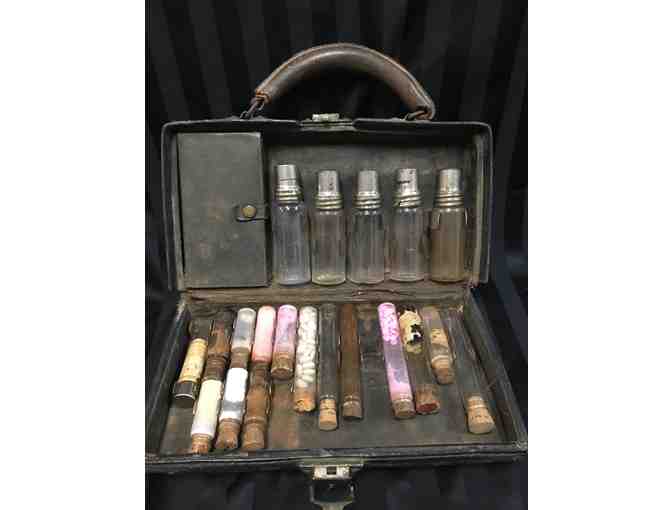 Antique Leather Medicine Case