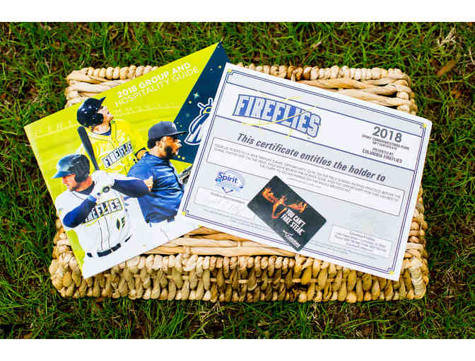 Columbia Fireflies VIP Experience with Dinner