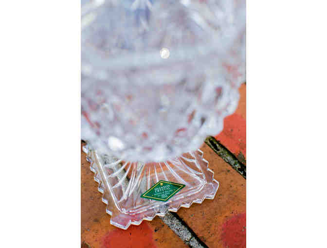 Crystal Pineapple Footed Candy Box