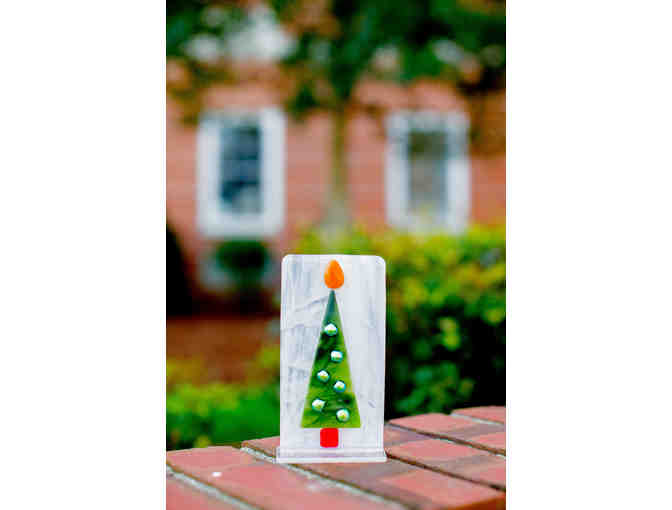 Handmade Glass Christmas Ornament