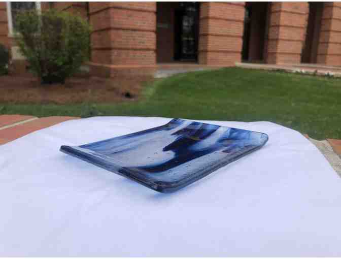 Rectangle Glass Trinket Tray - Handmade