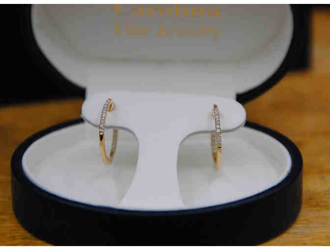 Diamond Hoop Earrings from Carolina Fine Jewelry