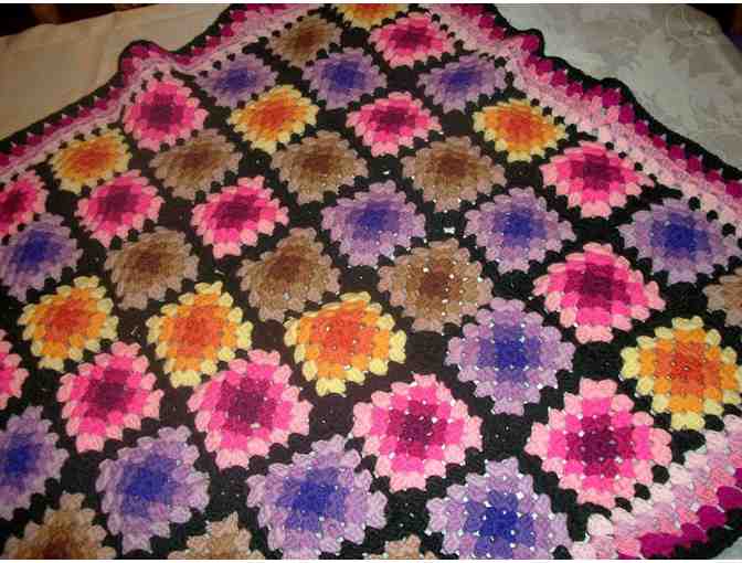 Granny Square Lap Blanket