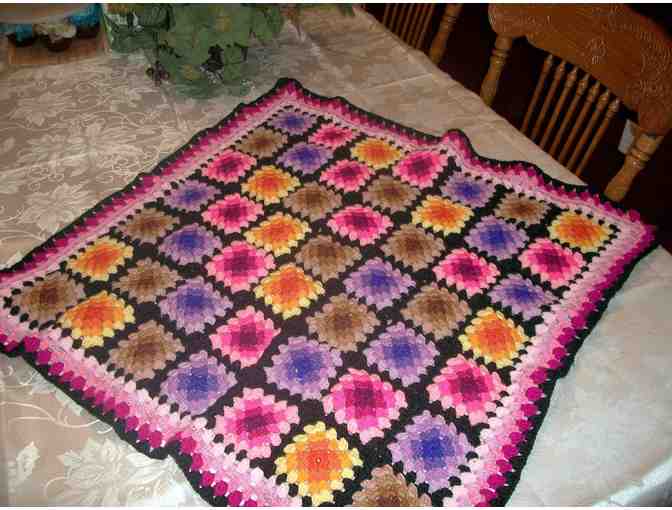Granny Square Lap Blanket
