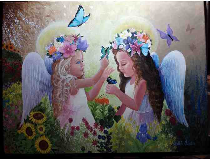 16 x 20 CUSTOM acrylic painting of YOUR horse! by Bobbie Fenton