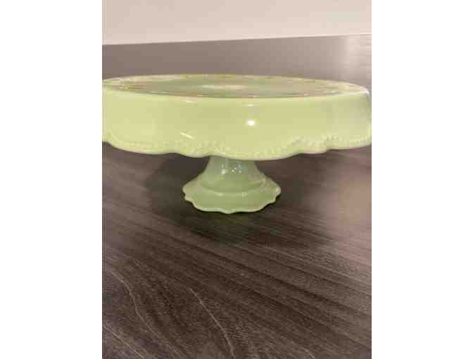 Bauernmalerei/Norwegian Rosemaling Reverse-able Cake Plate