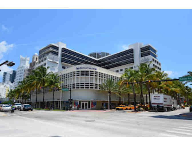 Two night stay in a luxury Oceanfront Club Level Room at the Ritz-Carlton, South Beach FL