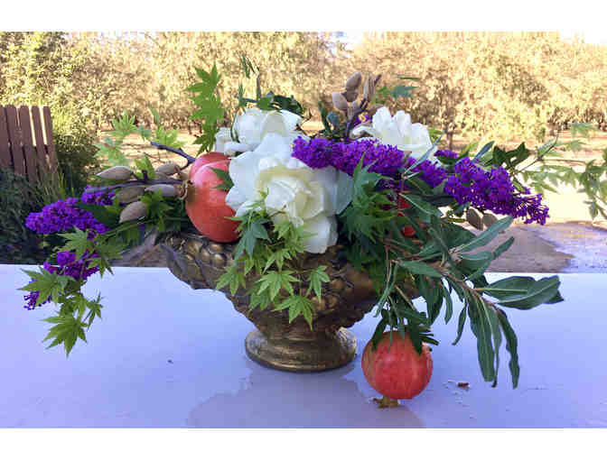 Flower Arranging Class for Four (4) and Lunch