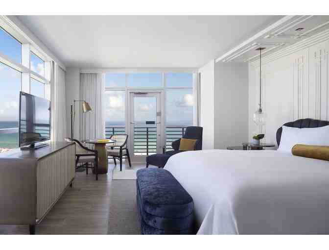 Two night stay in a luxury Oceanfront Club Level Room at the Ritz-Carlton, South Beach FL