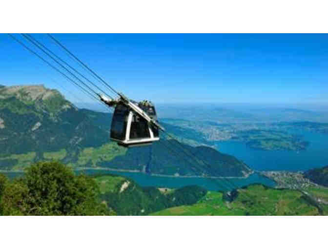 2 Tickets on CabriO Stanserhorn Aerial Cableway in Stans, Switzerland