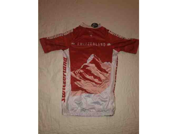 Girl's 'Switzerland' Cycling Shirt