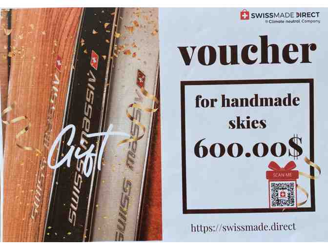 $600 Gift Voucher for handmade skies